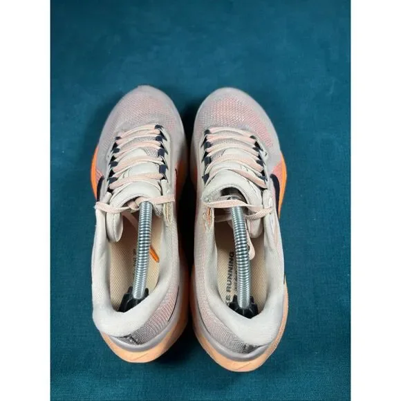 Nike Air Zoom Pegasus 40 Beige Orange Black FD2722-201 Men’s Size 9.5 Running Sh - Picture 6 of 9